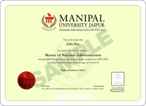 manipal cetificated