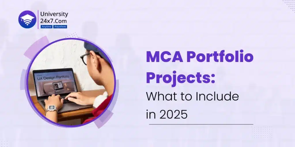 MCA Portfolio Projects What to Include