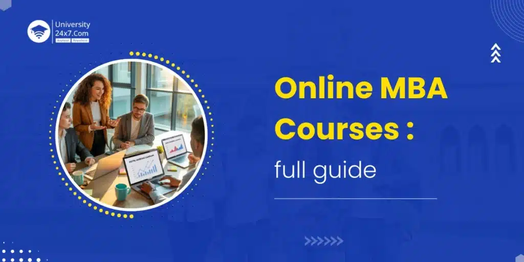 Online MBA Courses full guide