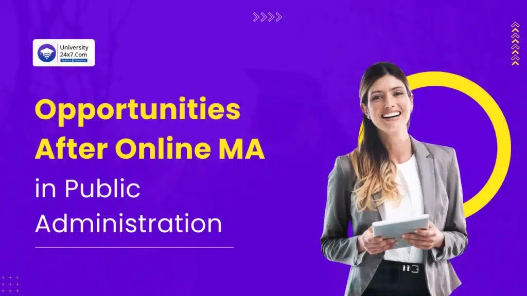 Opportunities After Online MA in Public Administration